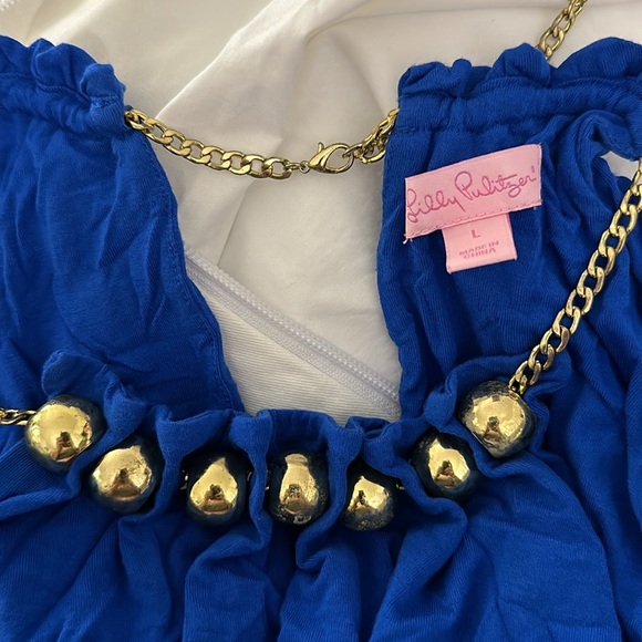 Lilly Pulitzer Blue Maxi Dress - Picture 3 of 6